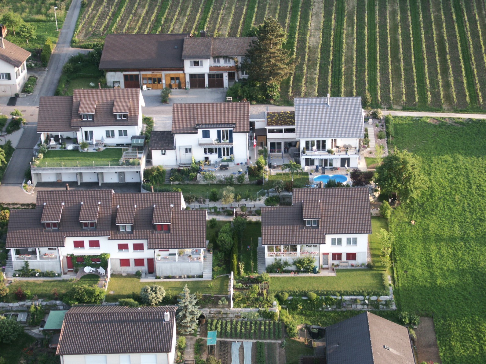5.5 Doppelhaushälfte mit Wintergarten und Weitsicht in Oberflachs - Bild 12