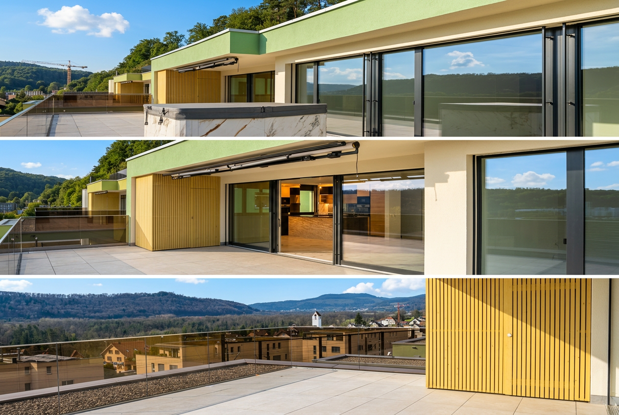 5.5 Terassenhaus mit Holiday-Feeling in Brugg